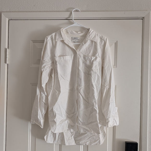 Madewell classic white button down - Picture 1 of 3